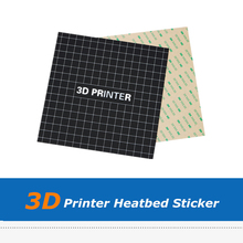 Impressora 3d, peças de impressora aquecida, folha de plataforma tipo cama aquecida para a6, a8, e12, wanhao, i3, cr10, ender3d 2024 - compre barato