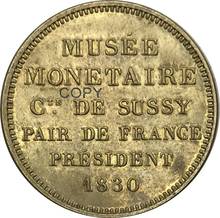 Francesa 1830 moeda de ouro + 20 frafes, moeda de metal em latão 2024 - compre barato
