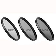 Foleto-filtro de densidad neutra ND2 ND4 ND8 49/52/55/58/62/67/72/77mm para canon Nikon D3300 D3100 D3000 D5300 D5200 5d 120d 60d 7d 2024 - compra barato