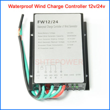 200W/300W/400W Wind Generator Charge Controller Max 600W 12V/24V Auto Distinguish Waterproof IP67 Wind Regulator Controller 2024 - buy cheap