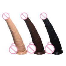 Sex Toys for Woman 16.5 Inch Huge Dildo Realistic Big Horse Dildo Extreme Male Artificial Penis Sex Products Flesh Black Brown 2024 - buy cheap