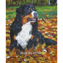 DIY Diamond Painting Cross Stitch Bernese Mountain 5D Full Embroidery pet dog Square rhinestone Mosaic Home Decor YG423 2024 - buy cheap