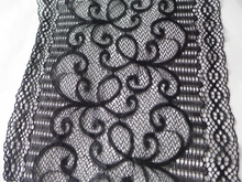 5 Yards Flower Black Elastic Lace Trim Stretch Lace Fabric For Underwear Bra Clothing Lingerie Sewing Trims 2024 - buy cheap