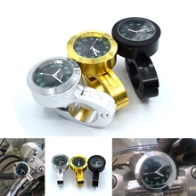 Universal 7/8" Motorcycle Accessory Handlebar Mount Clock Watch Black/Gold/Silver For KTM 690 DUKE 990 1290 SUPER DUKE RC8/R 2024 - buy cheap