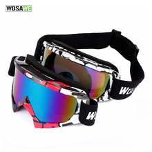 Óculos de esqui grande máscara de esqui óculos de esqui das mulheres dos homens neve snowboard eyewear anti-areia à prova de vento respirável 2024 - compre barato