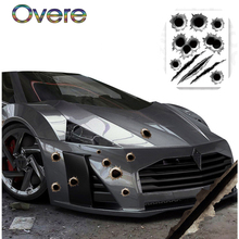 Overe 1Set Car 3D Fashion Stickers Styling For Seat Leon Ibiza Skoda Rapid Fabia Octavia Yeti Audi A3 A4 B8 B6 B7 A6 C5 C6 A5 2024 - buy cheap