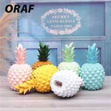 White Ceramics Room Goldplating Pineapple Box Homeampliving Home Decoration  Qualitygood creative craft cute decor 2024 - buy cheap