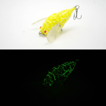 Fishing Lure Insect Popper Hard Bait Artificial Cicada 50mm 6g For Fresh Water Bass Carp Lures Snakehead 2024 - buy cheap