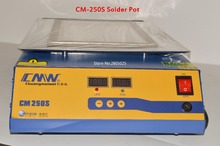 CM-250S паяльник 1800 Вт без свинца паяльная станция квадратная плавильная печь с цифровым дисплеем Регулируемая температура 2024 - купить недорого