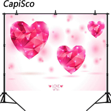 Capisco Valentine's Day Theme vinyl Cloth Customized Photography Backdrop Background Studio Prop 2024 - buy cheap