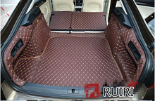 2018 Newly! Special trunk mats for Skoda Superb 2018-2009 Easy to clean cargo liner boot carpets for Superb 2016,Free shipping 2024 - buy cheap
