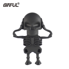 USB Flash Drive cute cartoon Skeleton Pen Drive 4GB/8GB/16GB/32/GB/64GB Memory USB Stick Halloween pen drive usb flash card 2024 - buy cheap