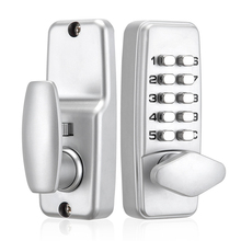 Waterproof Keyless Mechanical Digital Door Lock Zinc Alloy Code Keypad Password Security Lock Outdoor Push Button Keypad Lock 2024 - buy cheap