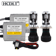 HCDLT-Kit HID de Bixenón, Bombilla de haz alto/bajo, AC 12V, 35W, Cnlight H4, H4-3, 4300K, 5000K, 6000K, 35W, Reactor DLT F3, balasto H4, Kit de Xenón HID 2024 - compra barato