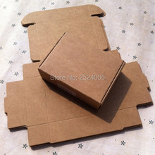 Caja de embalaje de jabón hecha a mano, caja de almacenamiento, caja de papel kraft, Cajas de Regalo, 5,8x5,8x3,2 cm, envío gratis 2024 - compra barato