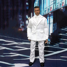 1/6 Male White Suit Coat Pants and Tie Shirt Set Models  for 12''Action Figures Bodies Accessories DIY 2024 - buy cheap