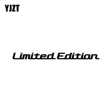 Yjzt adesivo vinil edição limitada 25cm * 2cm para janela de carro criativa estilo decalque preto/prata embutido 2024 - compre barato