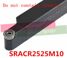 SRACR2525M10 25*25mm de Metal herramientas de corte de torno de máquina de torno Herramientas de Torneado Cnc portaherramientas de torneado Exterior S-Tipo de SRACR/L 2024 - compra barato