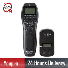 YouPro Hot MC-292 DC0/DC2/N3/S2/E3 2.4G Wireless Remote Control LCD Timer Shutter Release Channels for Canon/Sony/Nikon/Fujifilm 2024 - buy cheap