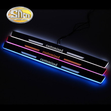 SNCN 4PCS Car LED Door Sill For Mercedes Benz W242 W246 B180 B200 B220 Ultra-thin Dynamic LED Welcome Light Scuff Plate Pedal 2024 - buy cheap