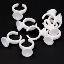 100pcs small Permanent Makeup Disposable Finger Easy Ring Ink Holders/Cups tattoo accesories 2024 - buy cheap