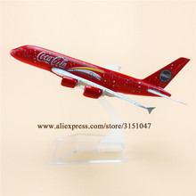 16cm Red Air Malaysia Airlines Airbus 380 A380 Plane Model Alloy Metal Diecast Model Airplane Aircraft Airways Kids Gift 2024 - buy cheap
