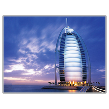 Pintura de diamante 5D de "Burj Al Arab-Dubai", bordado de diamantes de imitación cuadrados/redondos, imagen de diamantes de imitación 2024 - compra barato