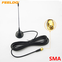 FEELDO-conector SMA para coche, Antena De TV Digital activo aéreo con amplificador incorporado # AM925, 1 Juego 2024 - compra barato