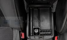 Черный цвет! Центральный хранения паллет подлокотник контейнер коробка для Nissan X-trail T32 2014-2015/Rogue 2014-2015 2024 - купить недорого