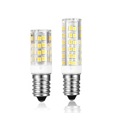 E14 LED Lamp 4W 52LEDS 6W 76LED 220V Bombillas LED Light Corn Bulb SMD2835 Crystal Chandelier E14 Bulb Light Replace Halogen 2024 - buy cheap