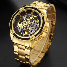 FORSINING Men Automatic Mechanical Watch Mens Self Winding Skeleton Watches Man Luxury Business Wristwatch Male Waterproof Clock 2024 - buy cheap