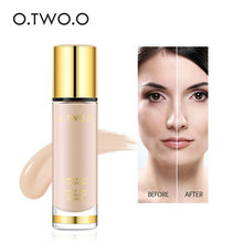 O.TWO.O Liquid Foundation Full Coverage Make Up Concealer Whitening Moisturizer Oil control Waterproof Base Makeup Face Care 2024 - buy cheap