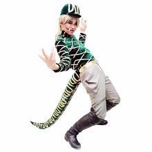 2020 JoJo's Bizarre Adventure Diego Brando DIO Uniform Cosplay With Hair Wig And Boots 2024 - buy cheap