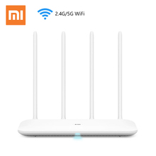 Original Xiaomi WiFi Router 4 WiFi Repeater 2.4G 5GHz 128MB DDR3-1200 Dual Band Dual Core 880MHz APP Control Wireless Router 2024 - buy cheap