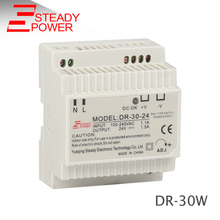 Wholesale Price 30w Single output psu DR-30-12 AC DC 12v switching power supply din rail module 2024 - buy cheap