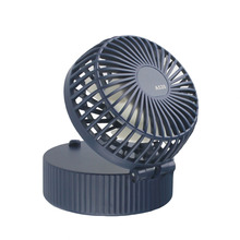 Soonhua handheld colar ventilador mini ventiladores ao ar livre portátil 3 velocidade ajuste do vento com cabo de carregamento para o escritório em casa 2024 - compre barato
