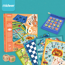MiDeer-juegos Clásicos 16 en 1, juegos de mesa multifunción, juegos de ajedrez para padres e hijos, Educación Temprana, 2 ~ 4 jugadores 3Y + 2024 - compra barato