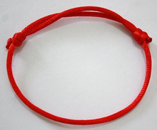 ¡Envío rápido! Pulsera KABBALAH hecha a mano cordel rojo, joyería contra el mal de ojo, buena suerte, D15, 5 unids/lote 2024 - compra barato