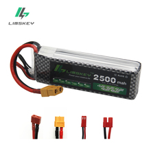 Limskey-batería Lipo de 11,1 v, 11,1 V, 2500mAh, 35C, para T-REX de avión a control remoto, 450, X16, x21, x22, helicóptero, pieza, 2200mah, 3s 2024 - compra barato