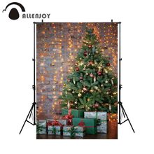 Allenjoy-fundo de fotografia, decoração para árvore de natal, tecido com glitter, para cenário ou parede 2024 - compre barato