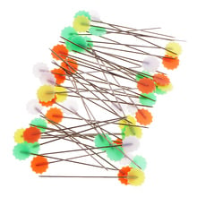 50 Pieces Boxed Straight Flower Head Sewing Pins Patchwork Pins Decorative Pin Sewing DIY Quilting Crafts Dressmaking Tool 2024 - buy cheap