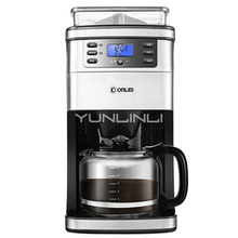 Coffee Machine Household 220V Automatic Grinding Bean Coffee Drip Machine Flour American Espresso Maker DL-KF4266 2024 - buy cheap