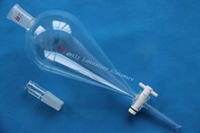 1000mL Pyriform Separatory funnel,with PTFE Stopcock,24/40 joint, Drop funnel with straight tip 2024 - buy cheap