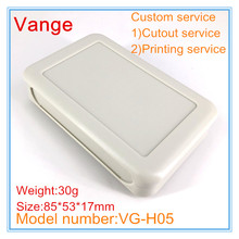 Caja de proyecto de mano pequeña, caja de conexiones de plástico ABS para diseño de carcasa electrónica, 85x53x17mm, 1 unids/lote 2024 - compra barato