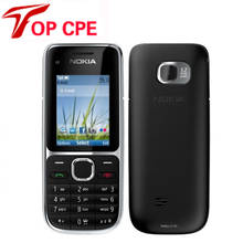 Original Nokia C2-01 Unlocked cell Phone C2 2.0" 3.2MP Bluetooth Russian&Hebrew keyboard  GSM/WCDMA 3G Used Phone 2024 - buy cheap