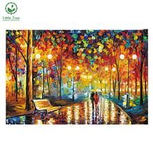 NEW DIY 3D Diamond Painting Colorful world abstract oil paint full square drill decor Mosaic Embroidery Series Inlaid resin sets 2024 - buy cheap