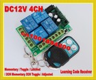 Rádio controle remoto interruptor de luz da lâmpada de iluminação de energia universal controle remoto código aprendizagem 315/433 mhz saída ajustada 2026 - compre barato
