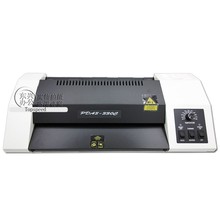 2022 New Hot roll and cold roll laminator 320mm laminating machine with LED control board and 4 pcs rubber rollers 2024 - buy cheap