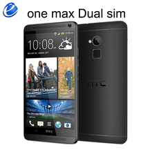 Unlocked HTC One Max Dual sim 16GB ROM 2GB RAM Quad-core 3G Mobile Phone 5.9inch 4MP WIFI GPS HTC ONE MAX Smartphone Android GPS 2024 - buy cheap
