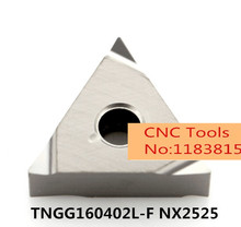 TNGG160402L-F/TNGG160402R-F/TNGG160404L-F/TNGG160404R-F nx2525, inserções do carboneto para girar a barra aborrecida do suporte da ferramenta 2024 - compre barato